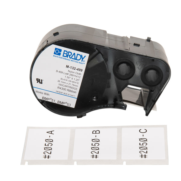 Brady M-132-499 Bmp51/53 Labelmaker Labels 143362