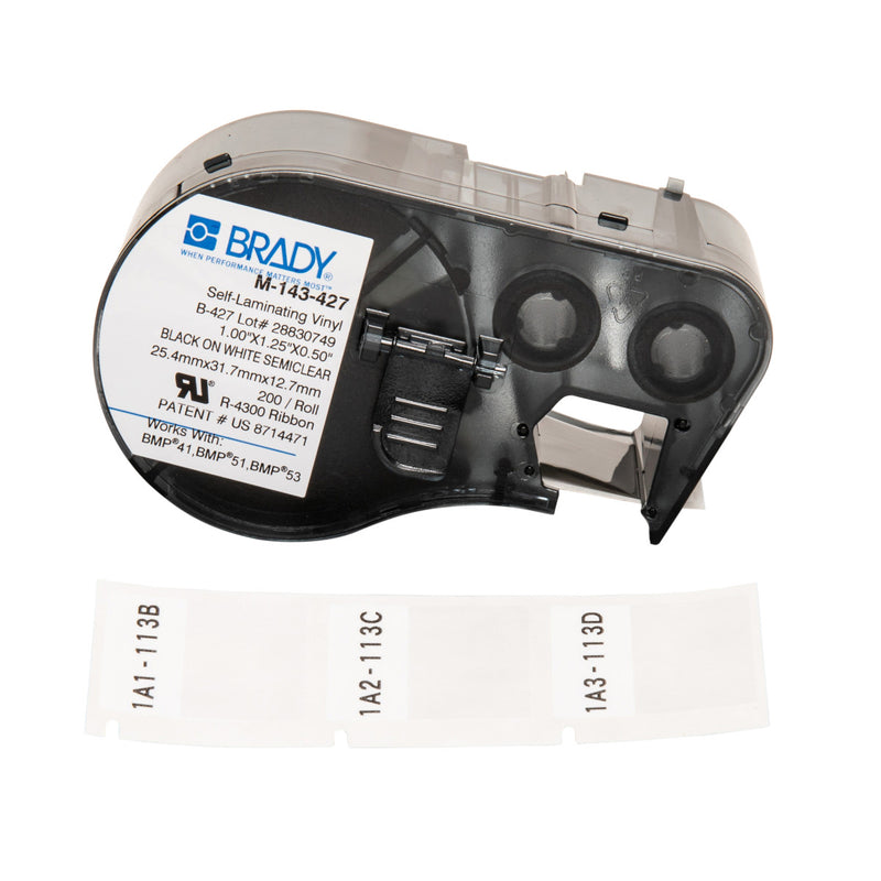 Brady M-143-427 Bmp41/Bmp51/Bmp53 Labelmaker Labels 131571