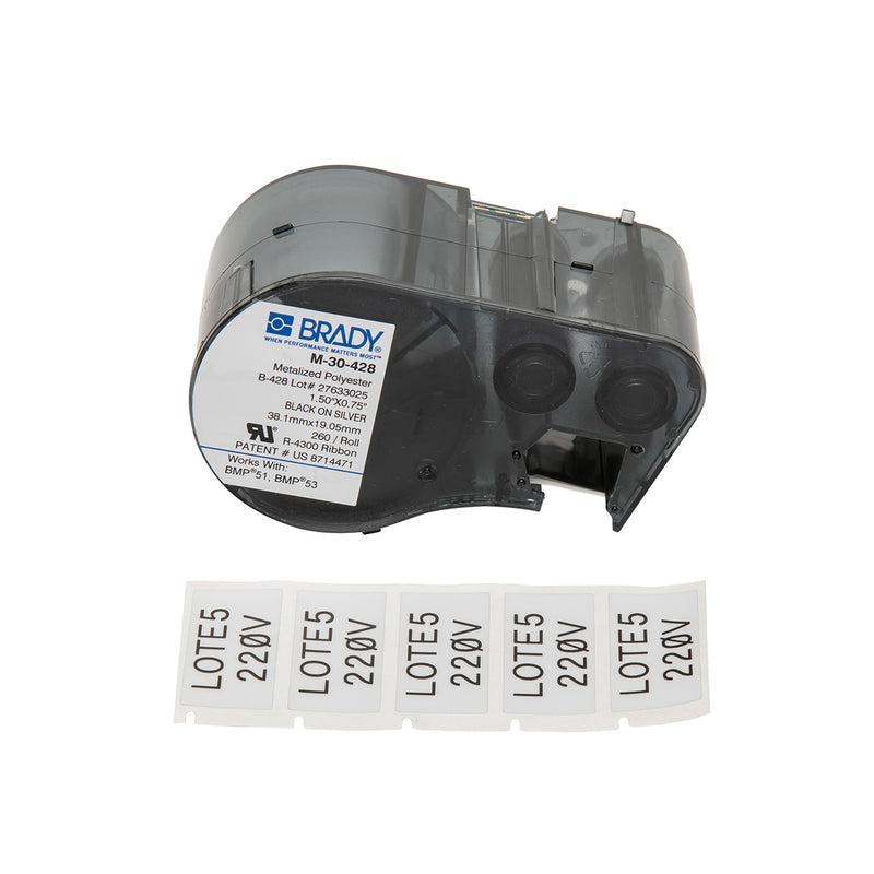 Brady M-30-428 Bmp51/53 Printer Labels 143279