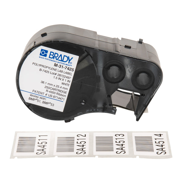 Brady M-31-7425 Bmp41/Bmp51/Bmp53 Labelmaker Labels 149602