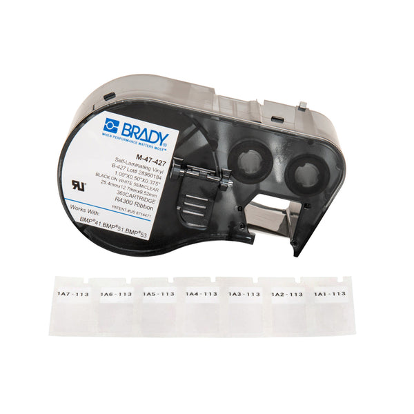 Brady M-47-427 Bmp41/Bmp51/Bmp53 Labelmaker Labels 131589