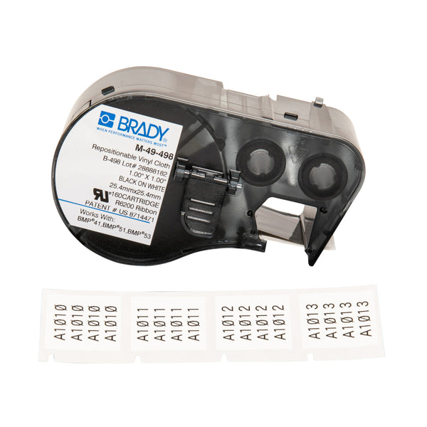 Brady M-49-498 Bmp41/Bmp51/Bmp53 Labelmaker Labels 131590