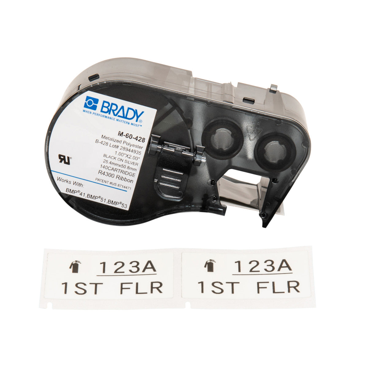 Brady M-60-428 Bmp41/Bmp51/Bmp53 Labelmaker Labels 131603