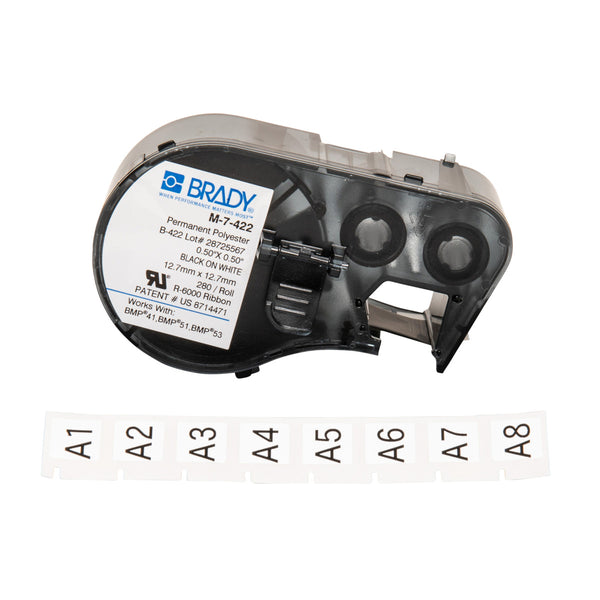 Brady M-7-422 Bmp41/Bmp51/Bmp53 Labelmaker Labels 143241