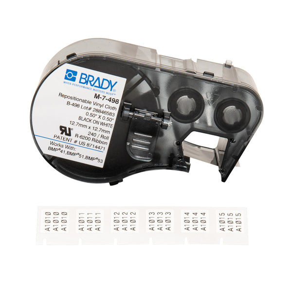 Brady M-7-498 Bmp41/Bmp51/Bmp53 Labelmaker Labels 143331
