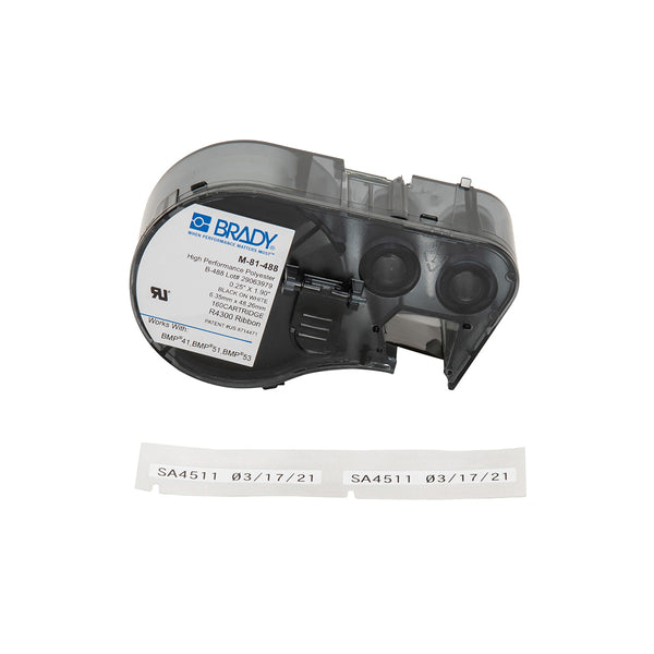 Brady M-81-488 Bmp51/53 Labelmaker Labels 143307