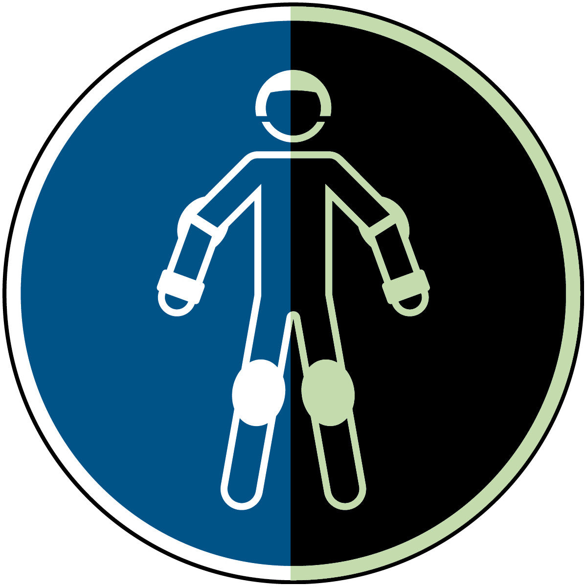 Brady M/M049/Nt-Sa-Pholumb-Dia100/1-B Wear protective roll sport equipment - ISO 7010 135729