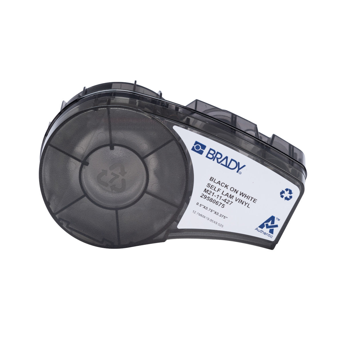 Brady M21-11-427 Self-laminating Vinyl Labels for M210 and M211 Portable Label Printers 152083