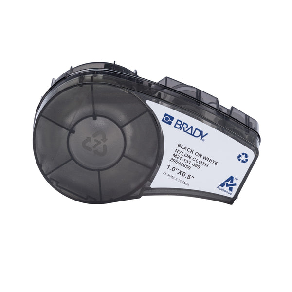 Brady M21-131-499 Nylon cloth labels for M210 and M211 Portable Label printer. 152091