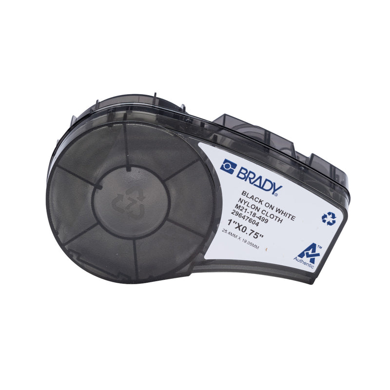 Brady M21-18-499 Nylon cloth labels for M210 and M211 Portable Label printer. 152092
