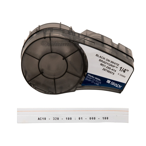 Brady M21-250-414 BradyGrip Print-on Hook Material for M211; M210; BMP21-PLUS; BMP21-LAB; BMP21 151514
