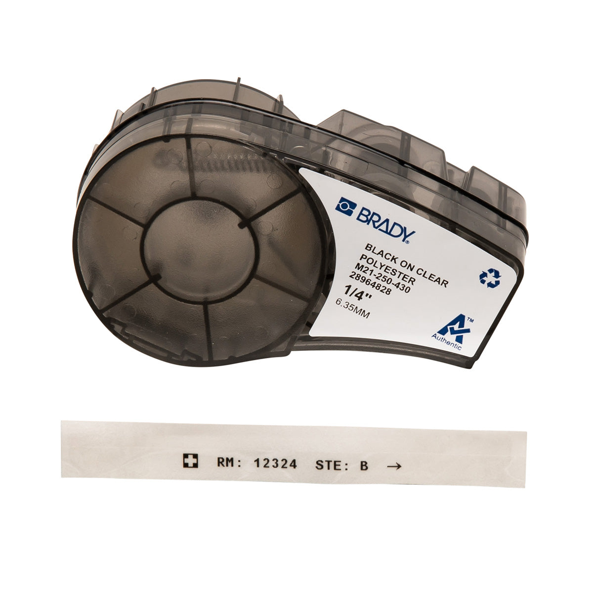 Brady M21-250-430 Polyester Tape For Bmp21-Plus; Bmp21-Lab 139755