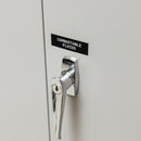 Brady M6C-500-595-BK All-Weather Vinyl Labels for M610, M611 and BMP61 174156