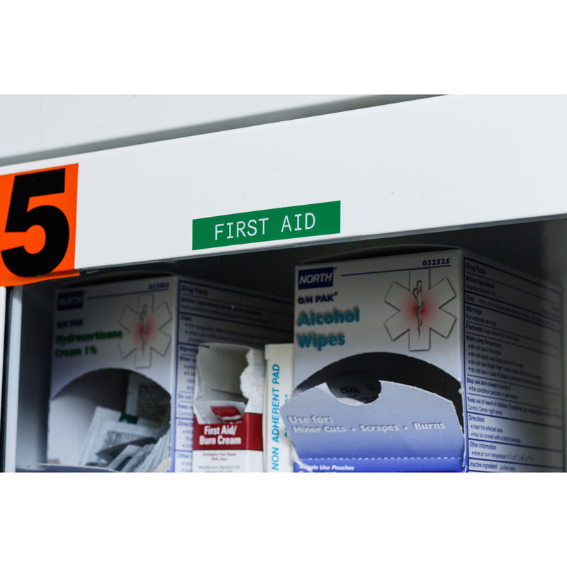 Brady M6C-1900-439-GR Multi-Purpose Vinyl Labels for M610, M611, BMP61, M710 (with media adapter) and BMP71 (with media adapter) 174321