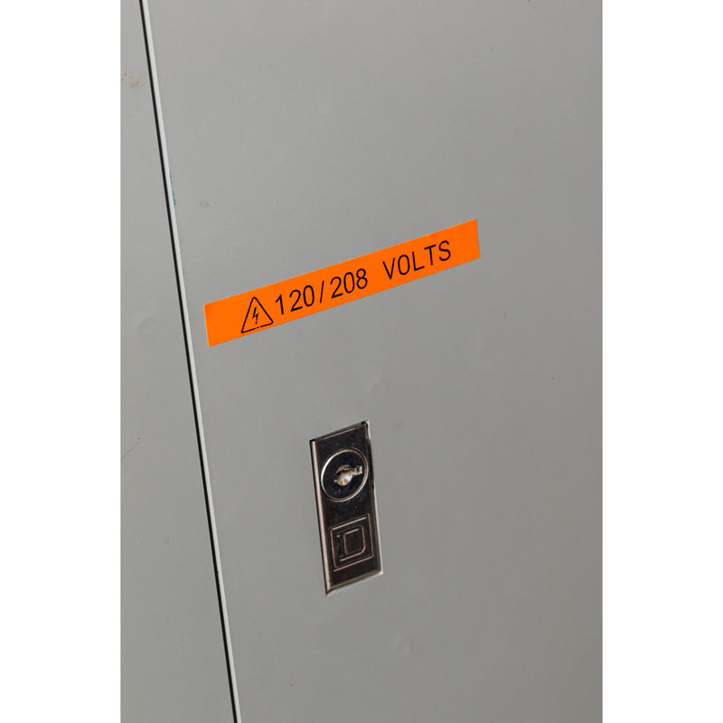 Brady M6C-500-595-OR All-Weather Vinyl Labels for M610, M611 and BMP61 174160