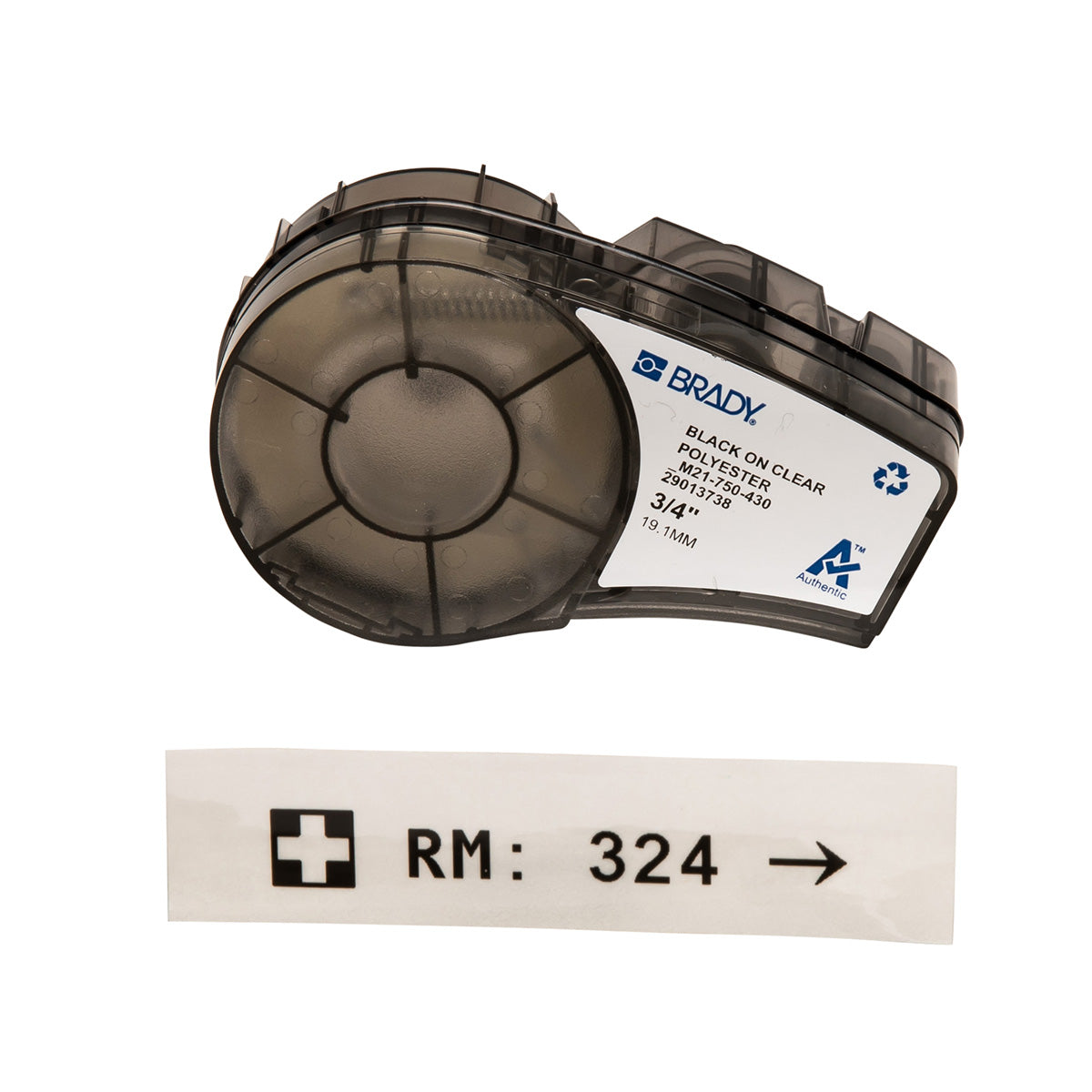Brady M21-750-430 Polyester Tape For Bmp21-Plus; Bmp21-Lab; Bmp21; Idpal; Labpal 110901