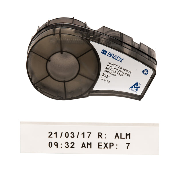 Brady M21-750-7425 Polypropylene Tape For Bmp21-Plus; Bmp21-Lab; Bmp21; Idpal; Labpal 121016