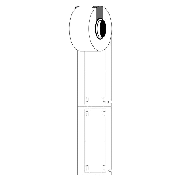 Brady M61-25x75-7643-WT Linerless B-7643 Cable Tags For M611 & Bmp61 303350