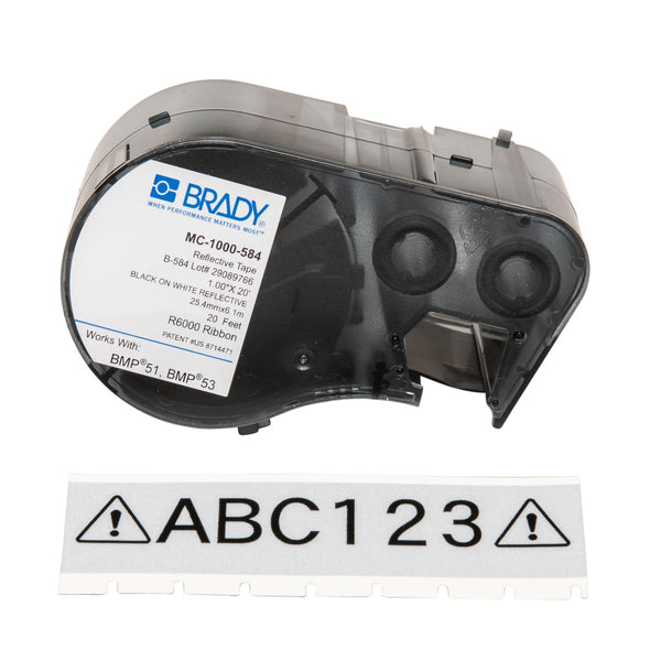 Brady MC-1000-584 Bmp51 Label Printer Labels 143405