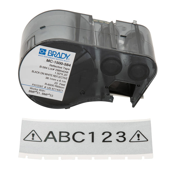 Brady MC-1500-584 Bmp51 Label Printer Labels 143406