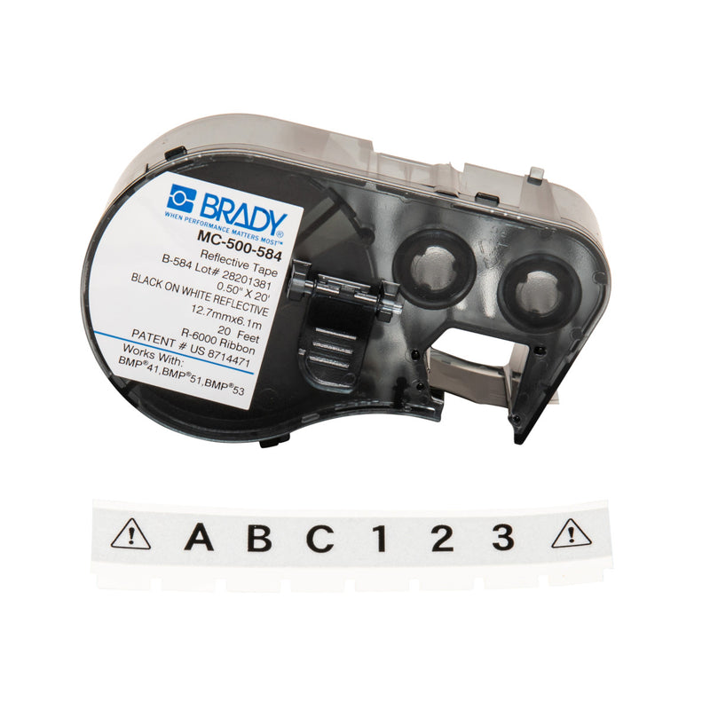 Brady MC-500-584 Bmp41/Bmp51/Bmp53 Labelmaker Labels 143403