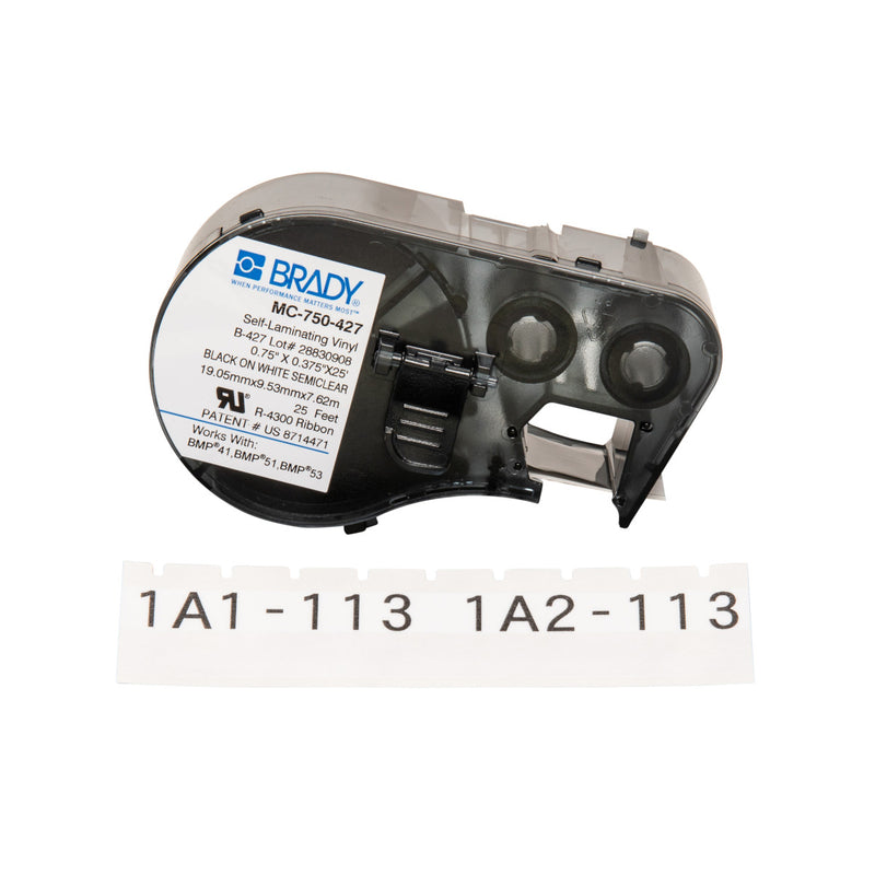 Brady MC-750-427 Bmp41/Bmp51/Bmp53 Labelmaker Labels 143251
