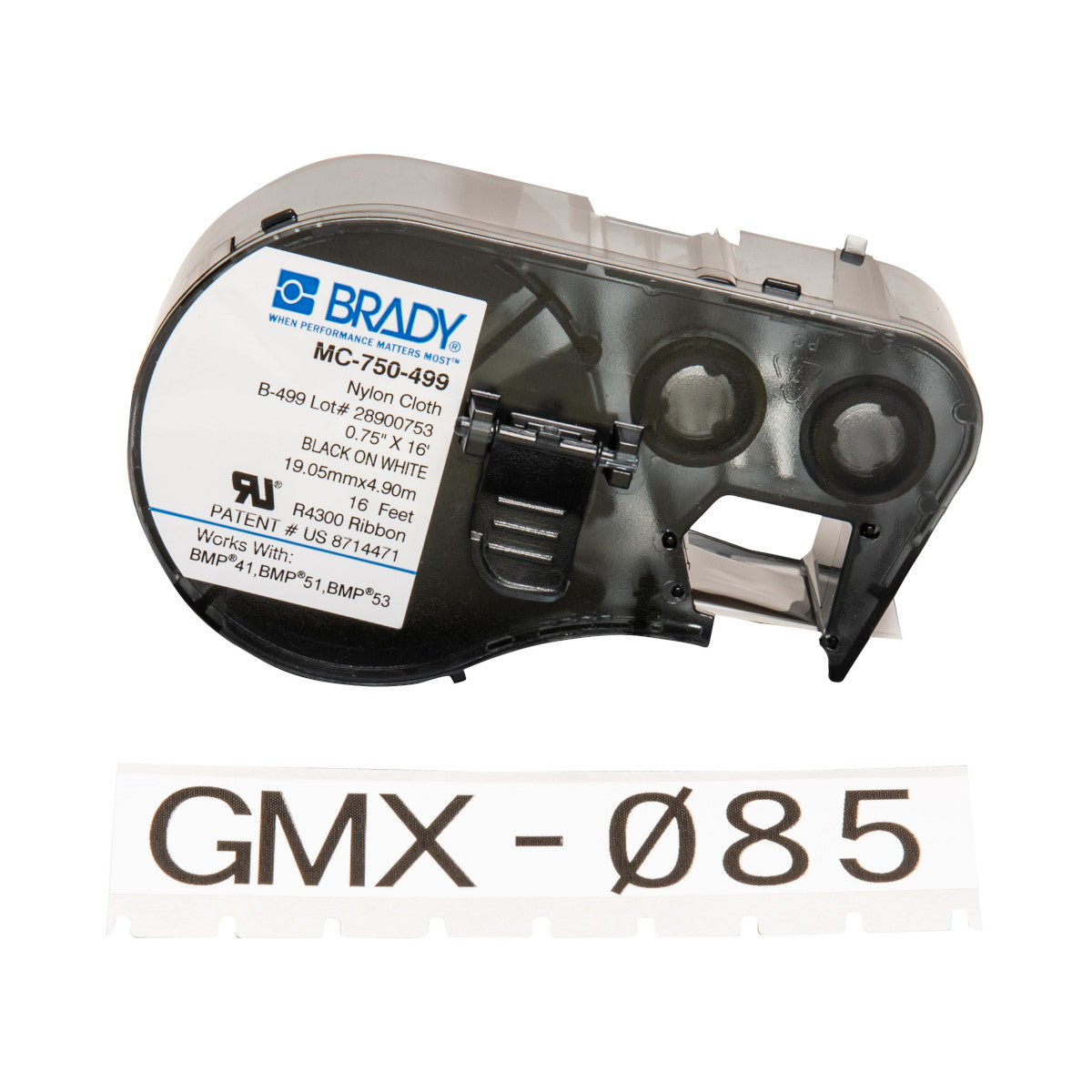 Brady MC-750-499 Bmp41/Bmp51/Bmp53 Labelmaker Labels 143360