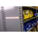 Brady MC1-1000-595-WT-RD Bmp41/Bmp51/Bmp53 Labelmaker Tape 131604