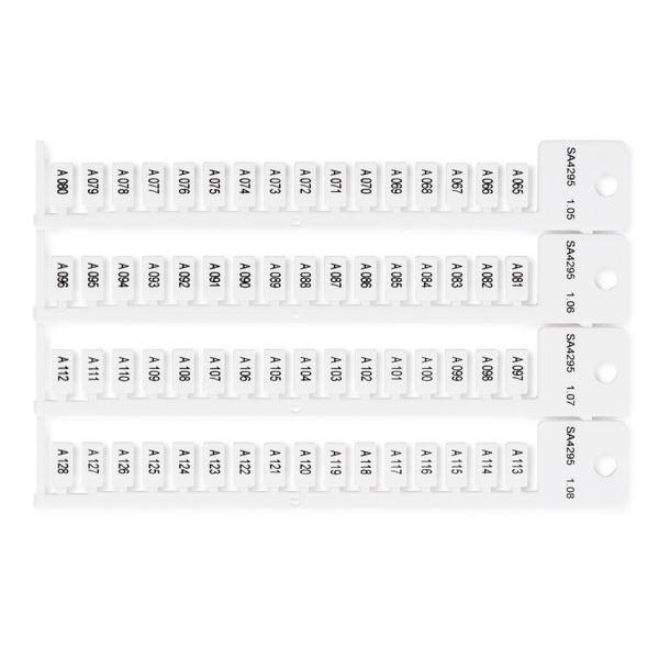 Brady TERMINAL BLOCK TAG, PH, 5X10 Terminal Block Tags - 5mm x 10mm, Single SA4295