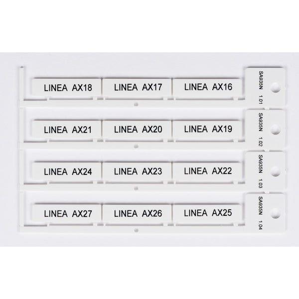 Brady TAG 9X35 FOR SAT935 WHITE Electrical Component Tags - 9mm x 35mm SA935N