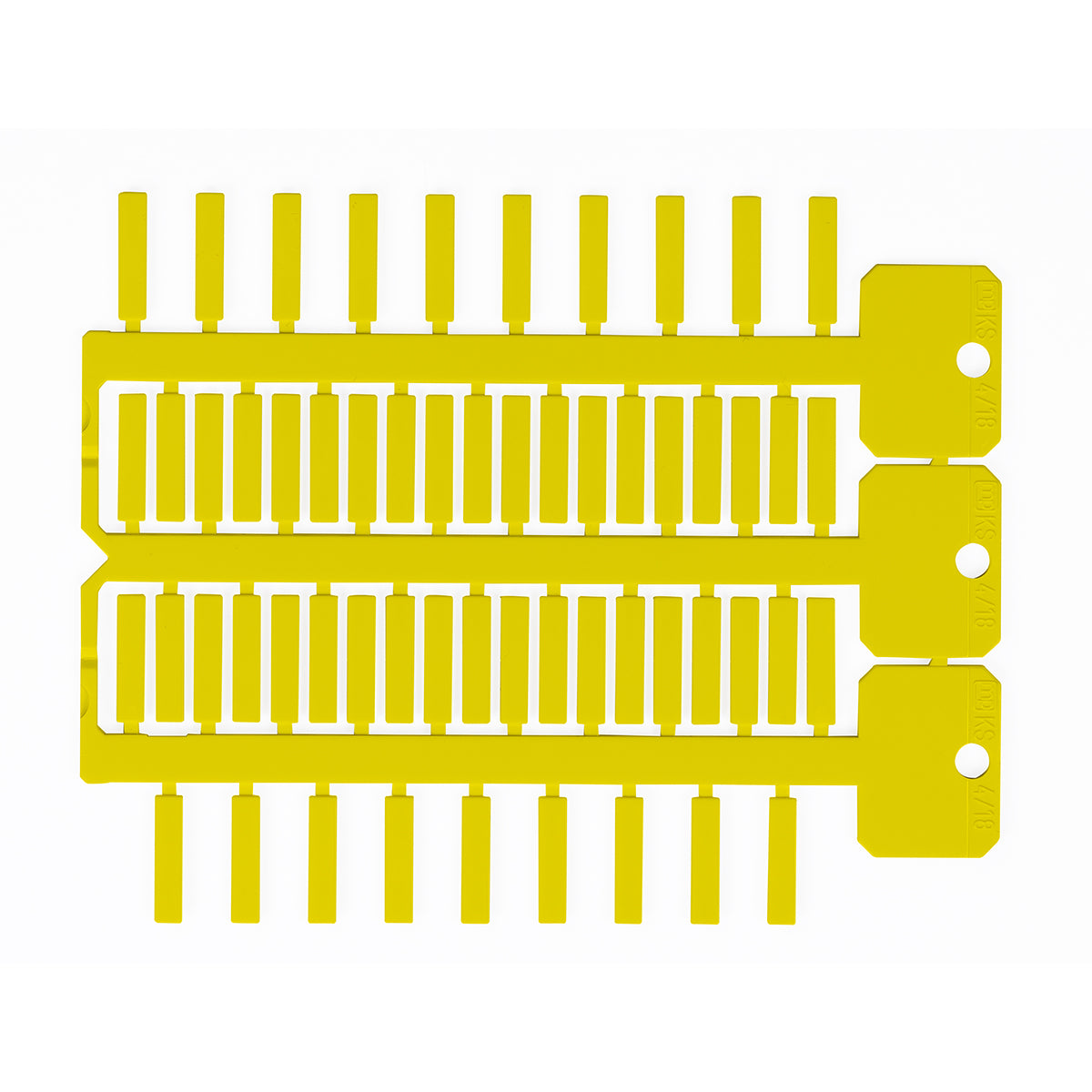 Brady TAG -4 18 YELLOW Cable & Wire Tags - 4mm x 18mm SAG418