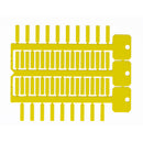 Brady TAG -4 18 YELLOW Cable & Wire Tags - 4mm x 18mm SAG418