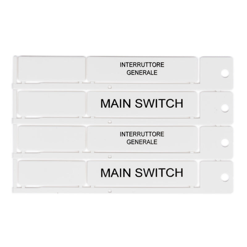 Brady TAG 15X67 WHITE Electrical Component Tags - 15mm x 67mm T1567B