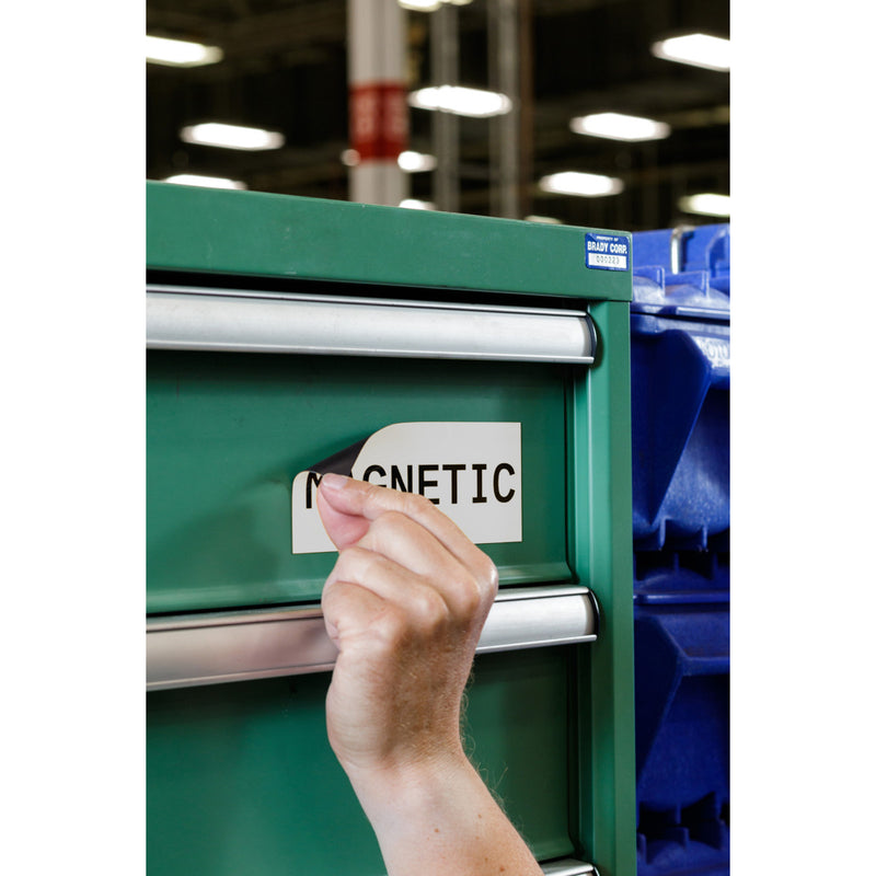 Brady B30C-4250-509-WT Printable Magnetic Tape For Bbp3X/S3Xxx/I3300 Printers 117916