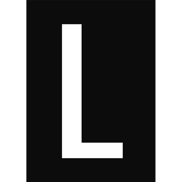 Brady NL859A4WH-L Numbers & letters DIN A4 size 911083