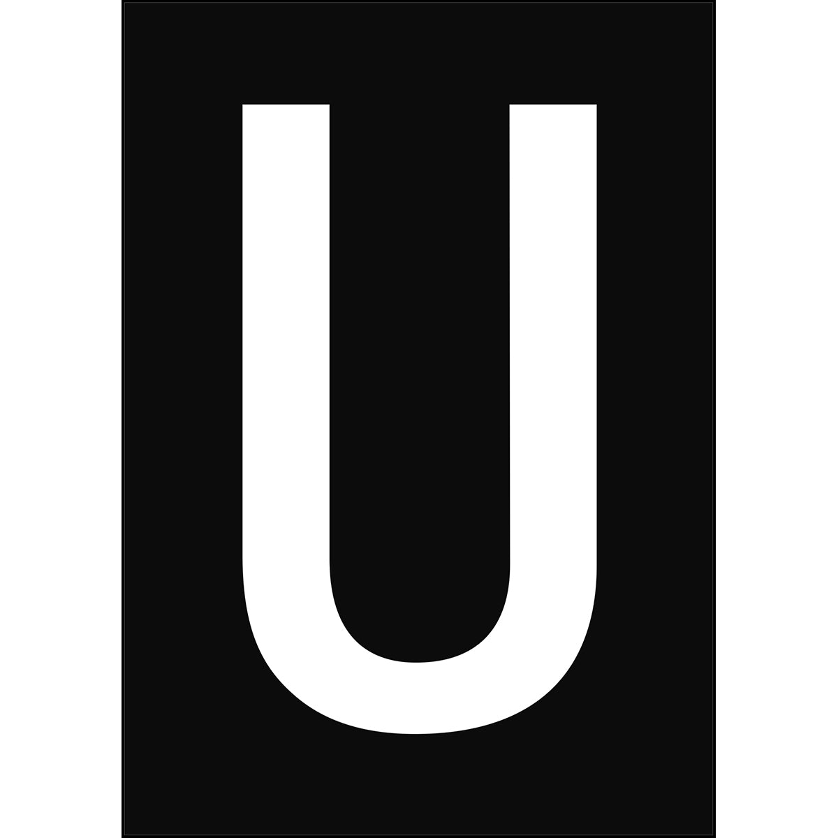 Brady NL859A4WH-U Numbers & letters DIN A4 size 911074