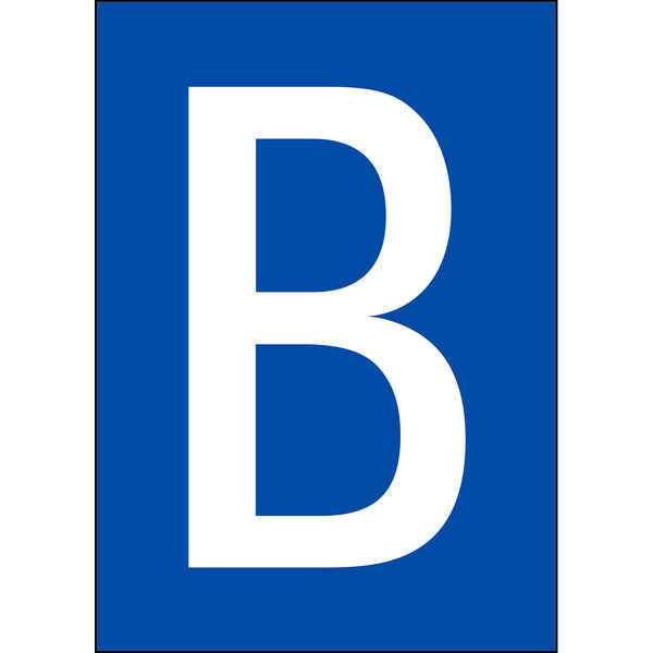 Brady NL859A4BL-B Numbers & letters DIN A4 size 911212
