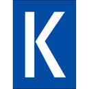 Brady NL7541A4BL-K Numbers & letters DIN A4 size 911435