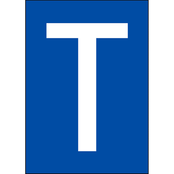 Brady NL7541A4BL-T Numbers & letters DIN A4 size 911426