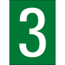 Brady NL859A4GR-3 Numbers & letters DIN A4 size 911182