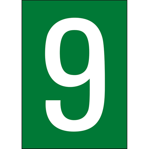 Brady NL859A4GR-9 Numbers & letters DIN A4 size 911176