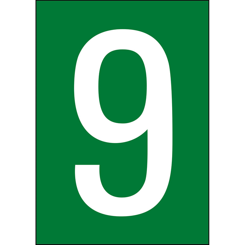 Brady NL859A4GR-9 Numbers & letters DIN A4 size 911176