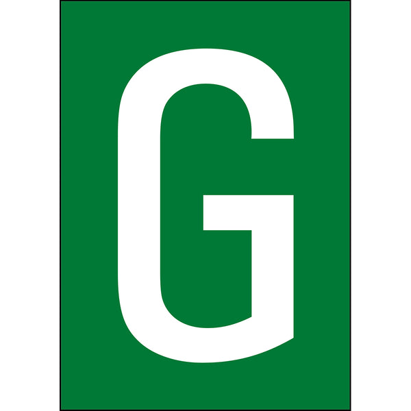 Brady NL859A4GR-G Numbers & letters DIN A4 size 911166