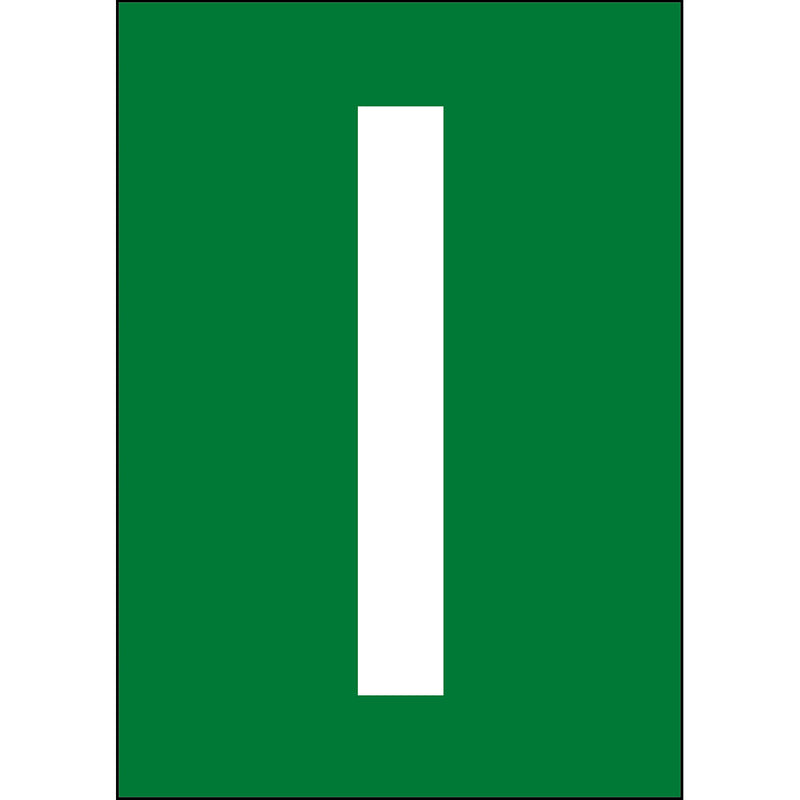 Brady NL859A4GR-I Numbers & letters DIN A4 size 911164