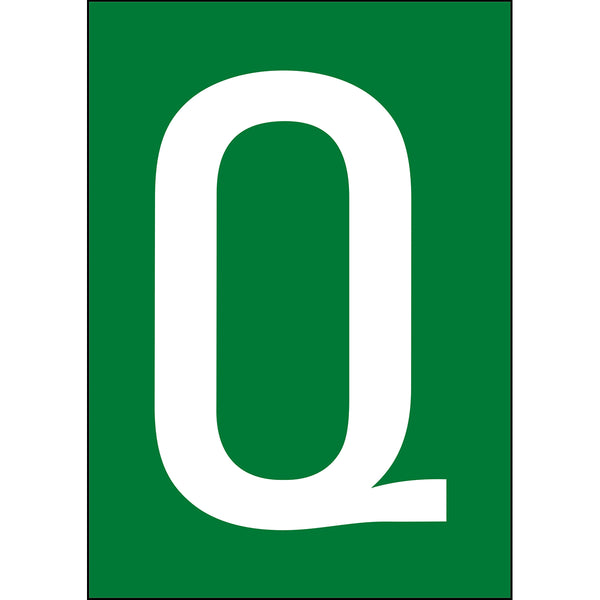 Brady NL859A4GR-Q Numbers & letters DIN A4 size 911156
