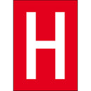 Brady NL7541A4RD-H Numbers & letters DIN A4 size 911360