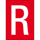 Brady NL7541A4RD-R Numbers & letters DIN A4 size 911350