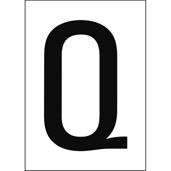 Brady NL7541A4WH-Q Numbers & letters DIN A4 size 911312