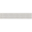 Brady NL-W05-2 Identical numbers and letters on one card for indoor use 234155