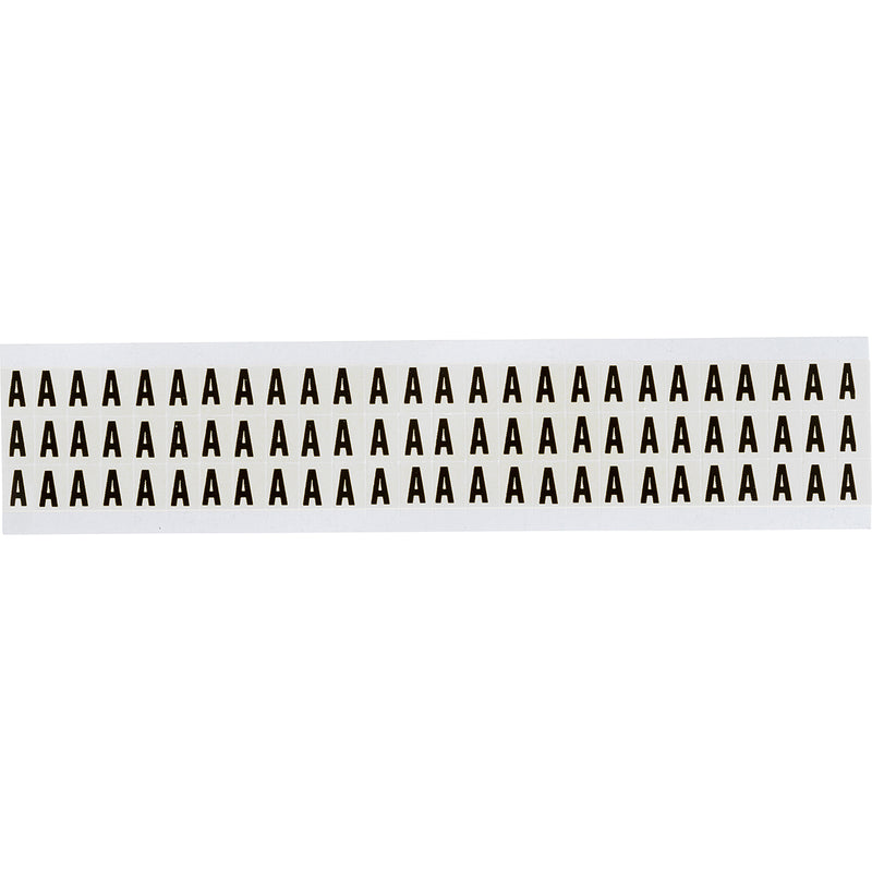 Brady NL-W05-A Identical numbers and letters on one card for indoor use 234163